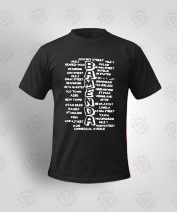 Tee-shirt Noir - Bamenda