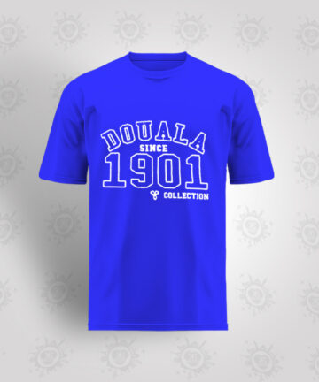 Tee-shirt Bleu - Douala