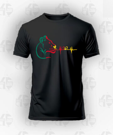 Tee-shirt Noir - Lionne VRJ