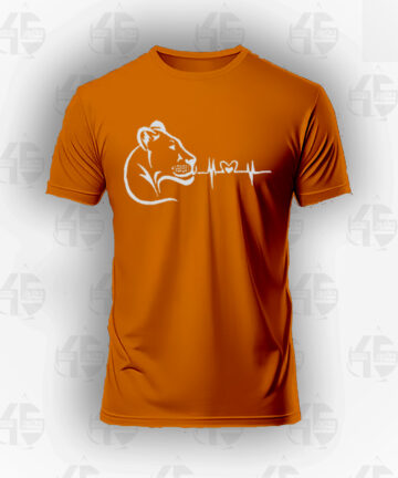 Tee-shirt Orange - Lionne