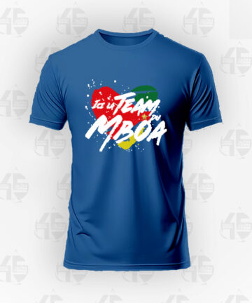 Tee-shirt Bleau - Team Mboa
