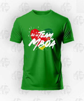 Tee-shirt vert - Team Mboa