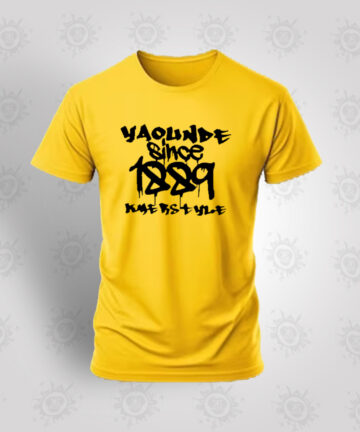 Tee-shirt Jaune - Ydé 1889