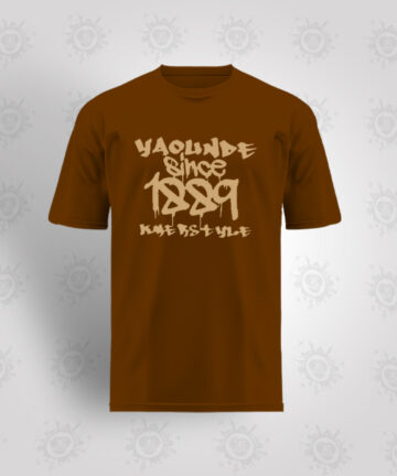 Tee-shirt Marron - Yaoundé