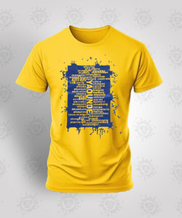 Tee-shirt jaune - Yaoundé v3