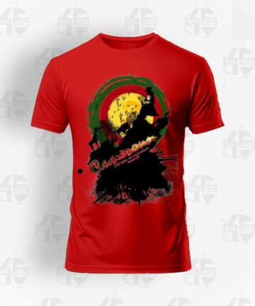 Tee Shirt Rouge - Afrique Miniature