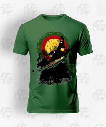 Tee Shirt Vert - Afrique miniature