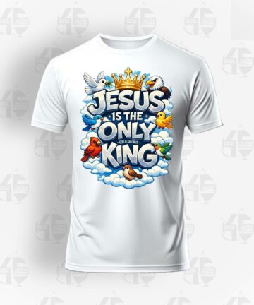 Tee Shirt Blanc - Jésus King