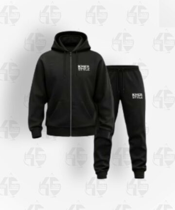 Jogging noir - KmerStyle