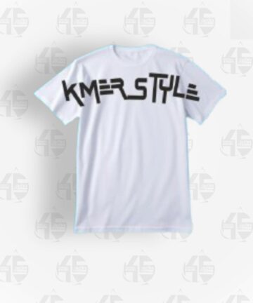Tee Shirt Blanc - Kmerstyle V2