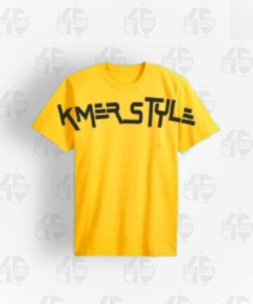 Tee Shirt Jaune - KmerStyle V2