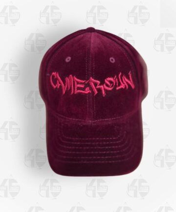 Casquette Bordeaux - Cameroun Velours
