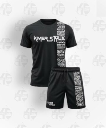 Ensemble Noir - KmerStyle Décontracté